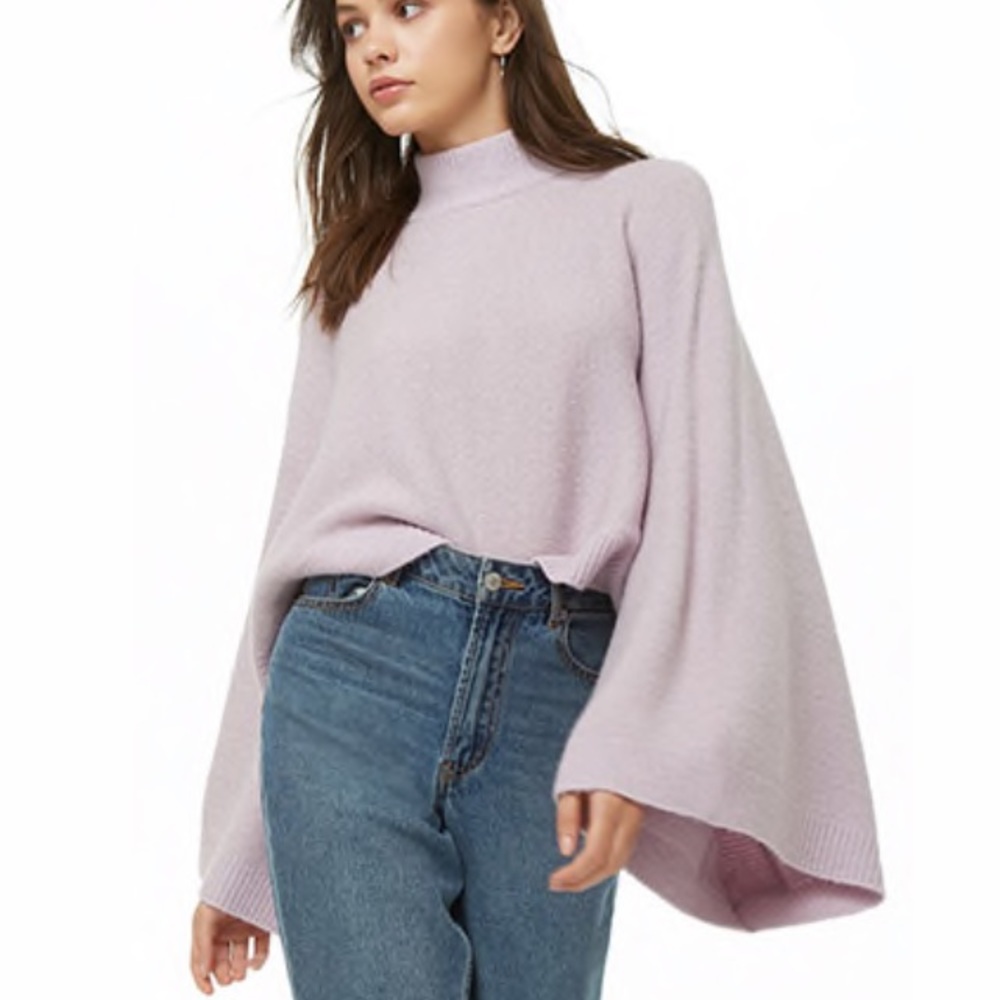 forever 21 flared sleeved top